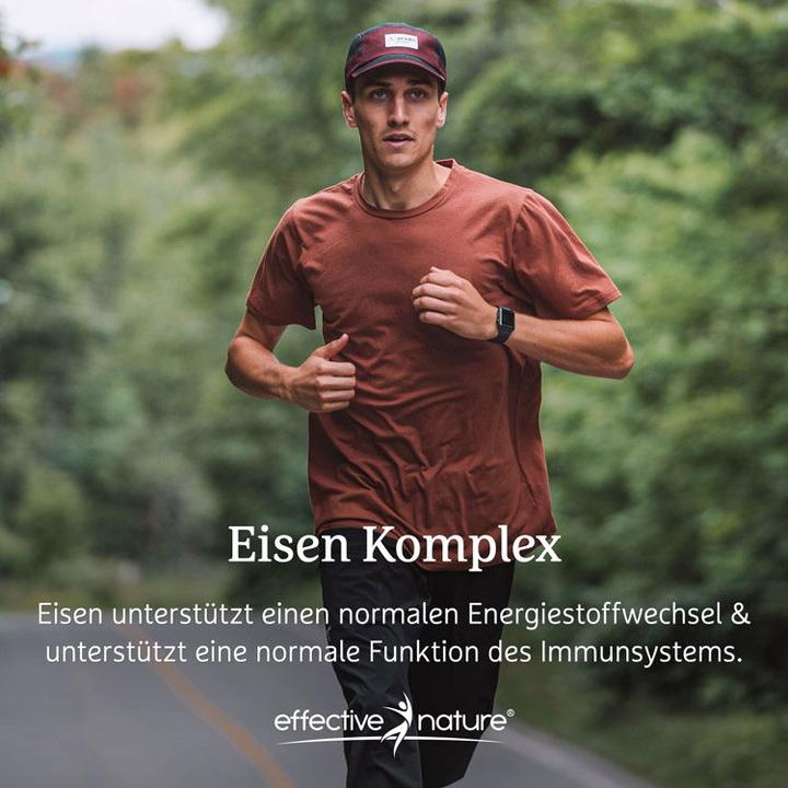 Actual product image Effective Nature Eisenkomplex aus Buchweizen (60 pcs., Capsules)