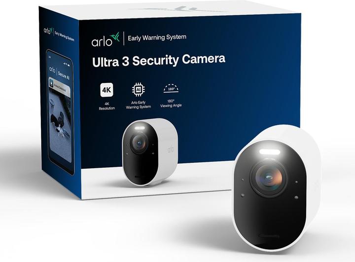 Produktbild Arlo ULTRA3 ADD-ON CAMERA, ULTRA3 ADD-ON, CAMERA (3840 x 2160 Pixels)