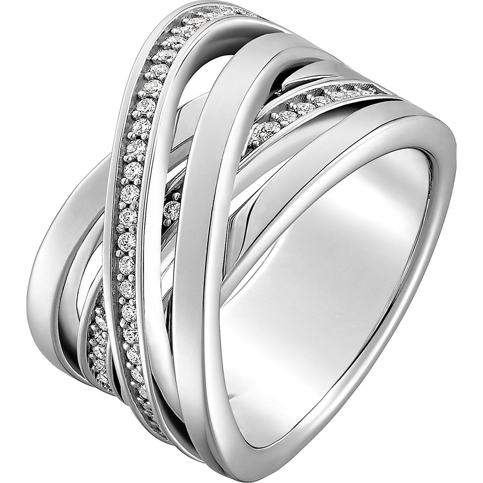 Jette, Ring, Damenring WRAPPED, (55, 925 Silber)