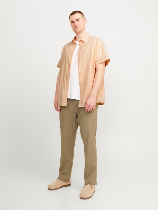 Immagine prodotto Jack & Jones Jjelinen Blend Shirt Ss Sn Pls (5XL)