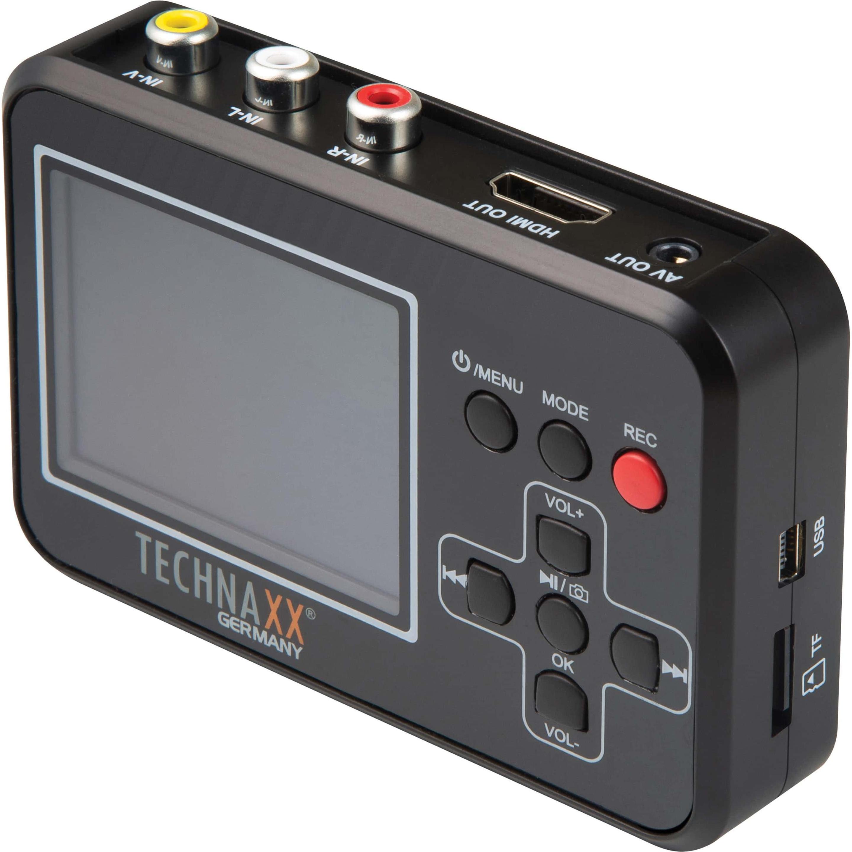 Thumbnail - Technaxx Retro Video Digitizer, Game Recorder, Schwarz