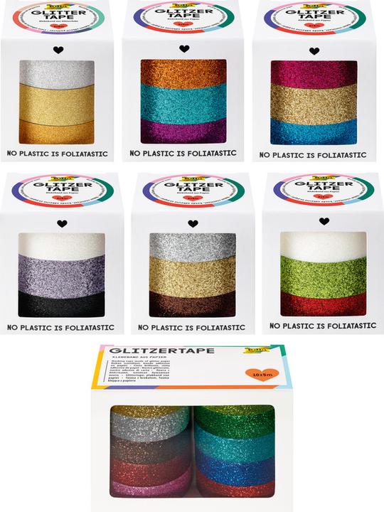 Produktbild Folia Glitzer-Bänder