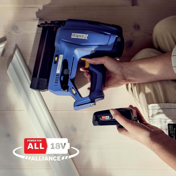 Produktbild Rapid BNX50 Akku-Nagler 18V P4A im Koffer inkl Akku und Ladegerät