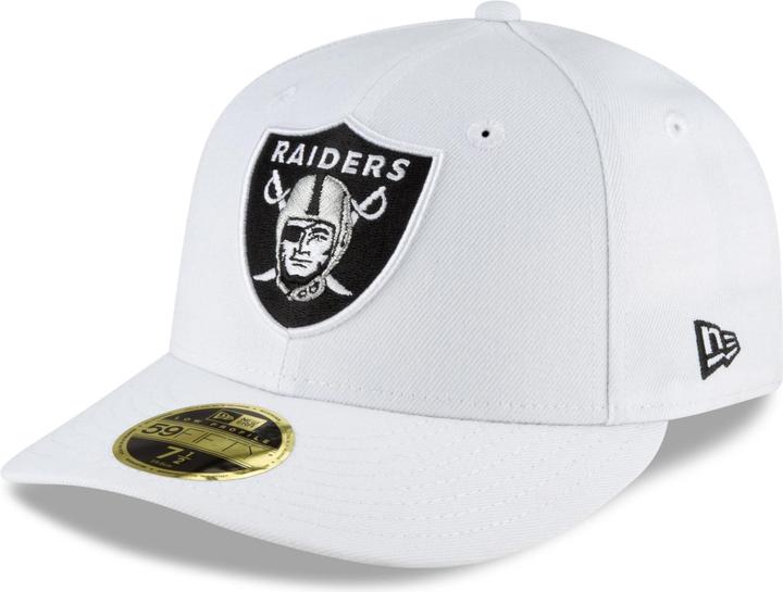 Actual product image New Era 59Fifty Low Profile Las Vegas Raiders (7 5/8)