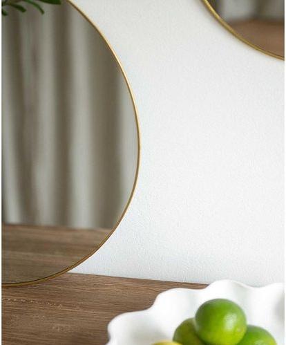Actual product image Esmée Round wall mirror (Ø 40 cm)