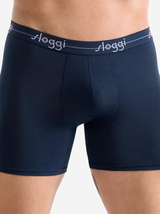 Produktbild Sloggi Langer Boxer Blue Start (One Size, 2er Pack)