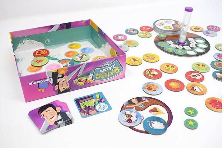 Actual product image Blue Orange The Panic Diner (English, French, German, Italian, 2 Players)