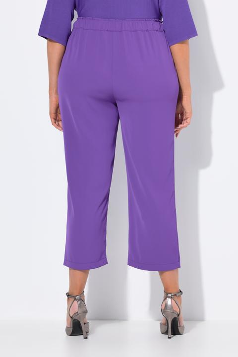 Produktbild Ulla Popken 7/8-Hose, Bügelfalten, Elastikbund (50)