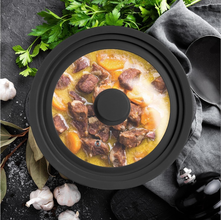Actual product image Relaxdays Topfdeckel (24 cm, Plastic)