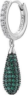 Image du produit Brosway - Fancy Life Green Glitter Single Hoop Earring FLG119