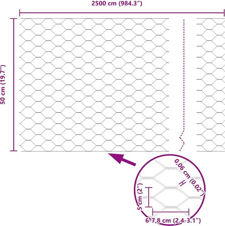 Produktbild vidaXL Aussenbarriere