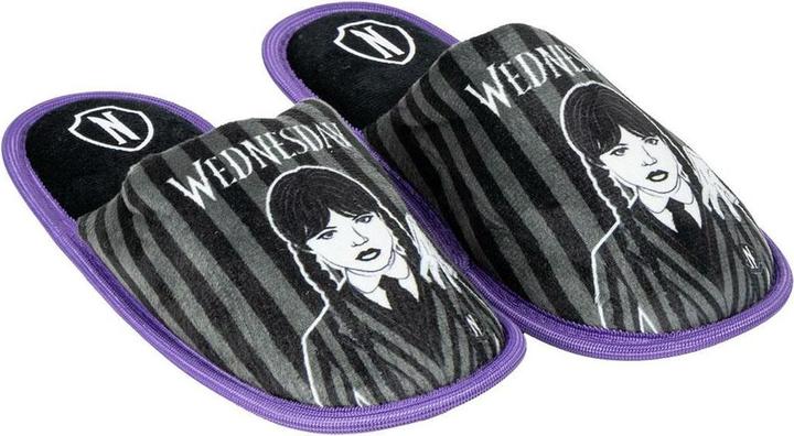 Produktbild Wednesday Hausschuhe Schwarz (36, 36.5, 37)