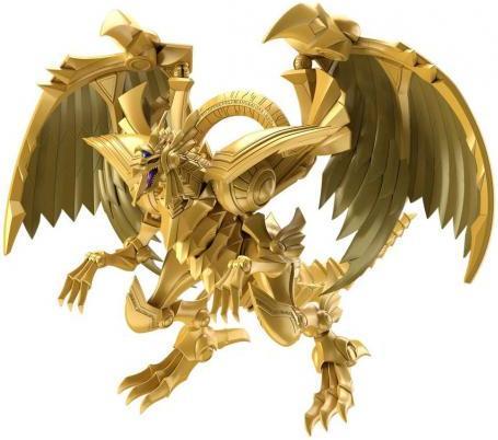 Produktbild Bandai YU-GI-OH! -Figure-rise stand. Amplified Winged dragon of Ra -Model Kit