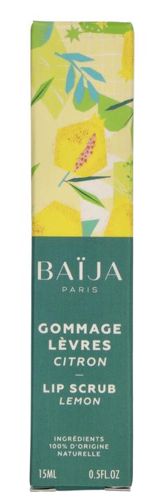 Actual product image Baija Gommage Lèvres Citron (Lip cream, 15 ml)