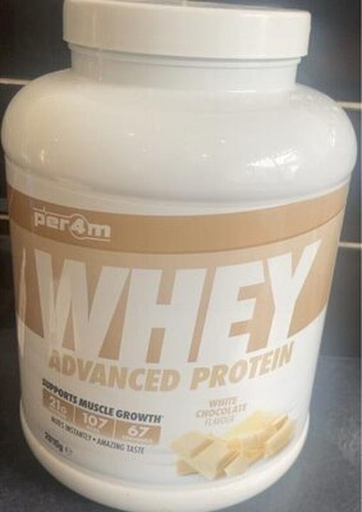 Produktbild Per4m Whey Advanced Protein (2010 g, White Chocolate)