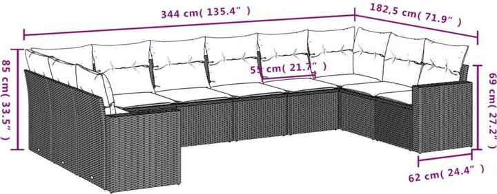 Produktbild vidaXL Aleah