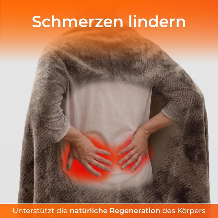 Produktbild KLAMER Heizdecke Braun (180 x 130 cm)