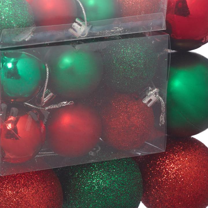 Produktbild Relaxdays Weihnachtskugeln Set (50-teilig)