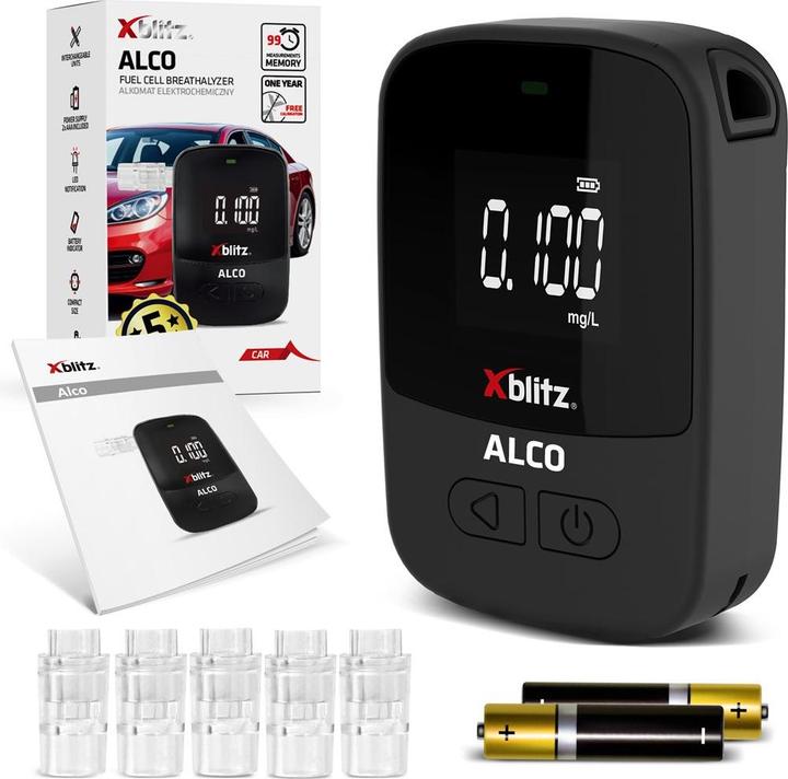 Actual product image Xblitz Alkomat Elektrochemiczny Alco