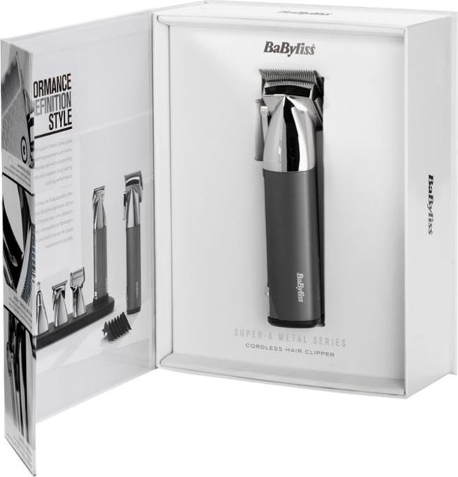 Productafbeelding BaByliss E996E haartrimmer/knipper Antraciet