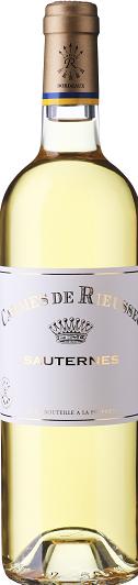 Produktbild Château Rieussec Carmes de Rieussec Domaines Rothschild (Lafite) Sauternes AC (12 x 37 cl, 2015)
