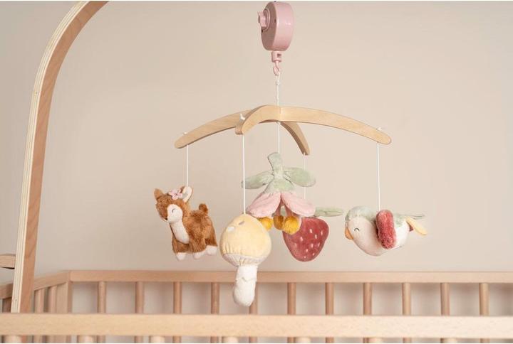 Actual product image Little Dutch Fairy Garden wooden music mobile