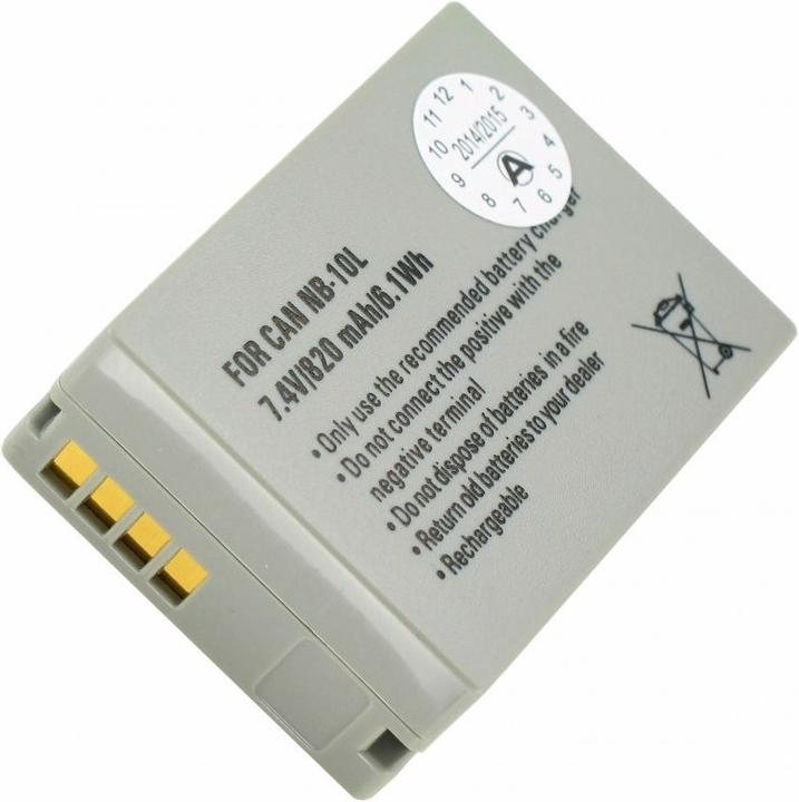 Image du produit Canon Batterie NB-10L, PowerShot SX40 HS (Batterie de l'appareil photo)