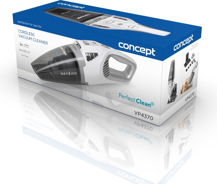 Actual product image Concept VP4370 Vacuum cleaner bagless