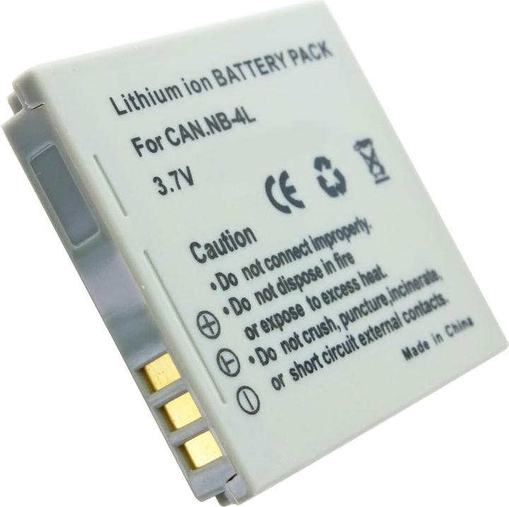 Actual product image Canon NB-4L (Camera battery)