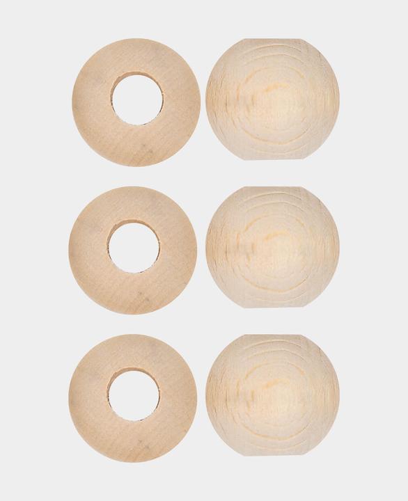 Produktbild I Am Creative Rohholzkugeln, Holzperlen