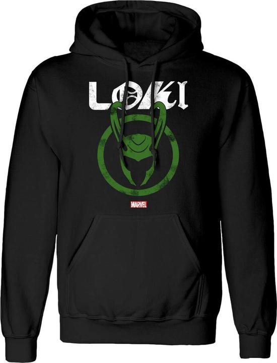 Actual product image Loki Season 2 - Distressed Logo (Hoodie) (L)