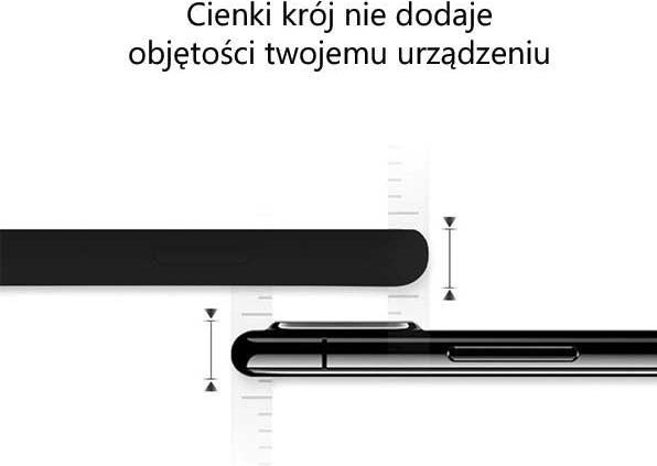 Actual product image Silicone iPhone 13 Mini 5.4" czarny/black (Apple iPhone 13 mini)