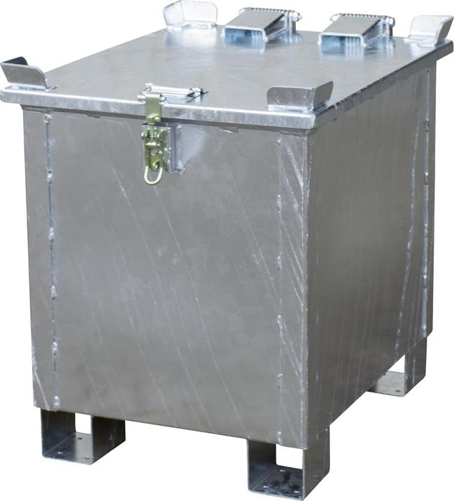 Actual product image eurokraft pro Rechargeable battery storage container for rechargeable lithium-ion batteries