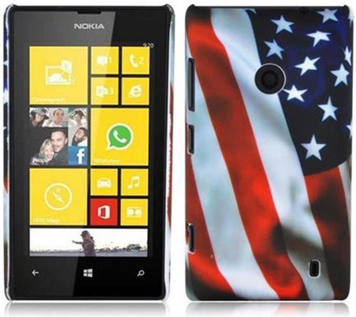Actual product image Cadorabo Hard cover with imprint cover (Nokia Lumia 521, Nokia Lumia 520)