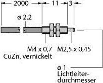 Produktbild Turck Kunststoff-Lichtleiter