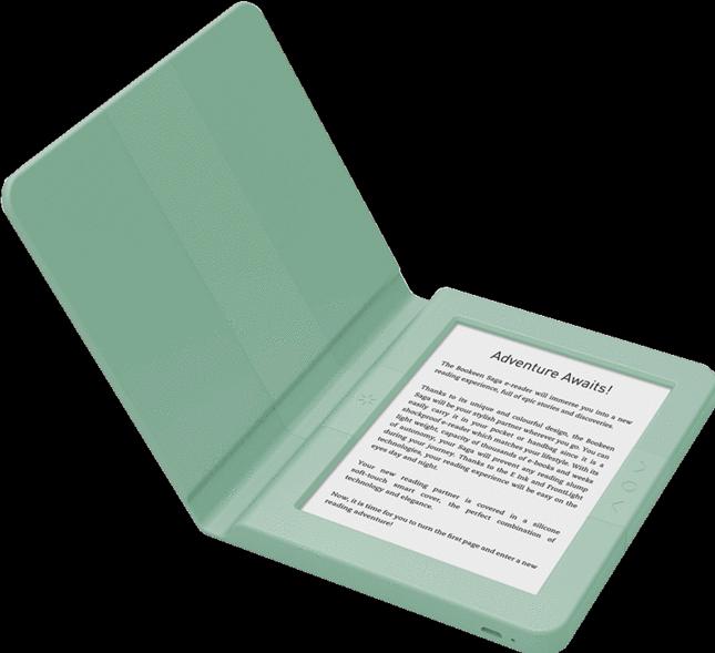 Actual product image Bookeen Saga (6", 8 GB, Green)