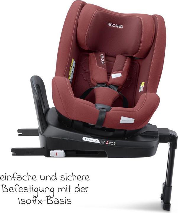 Actual product image RECARO Salia 125 Kid Reboard child seat (61-125 cm) (Reboarder, ECE R129/i-Size Standard)