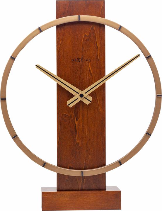 Actual product image Nextime Wall clock Carl Ø 27 cm with stand (27 cm)