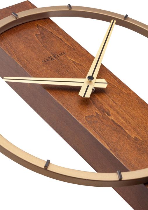 Actual product image Nextime Wall clock Carl Ø 27 cm with stand (27 cm)