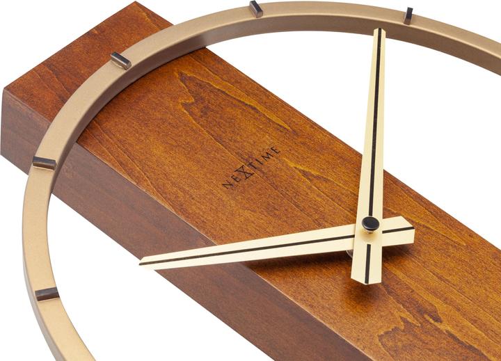Actual product image Nextime Wall clock Carl Ø 27 cm with stand (27 cm)