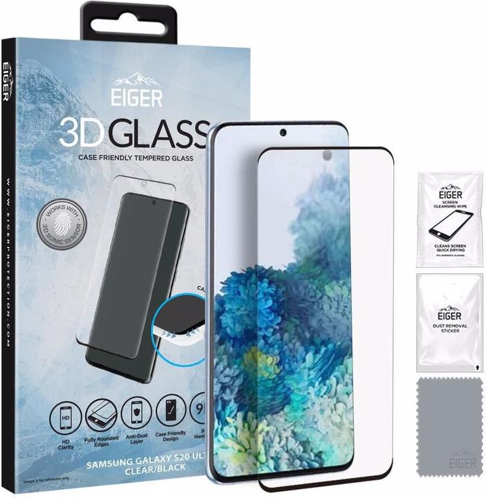 Eiger Mountain Glass Clear Edge (1 pièce(s), Samsung Galaxy S20 Ultra)