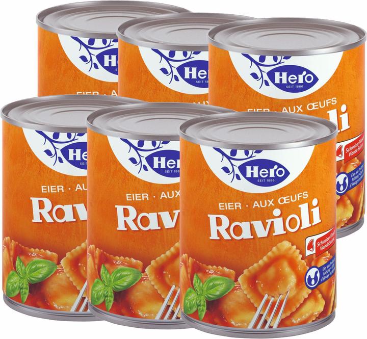 Image du produit Hero Ravioli aux oeufs (5220 g)
