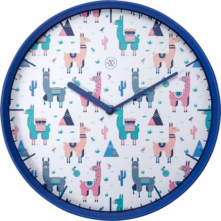 Actual product image Nextime Wall clock Alpaca Ø 30 cm Multicolored (30 cm)