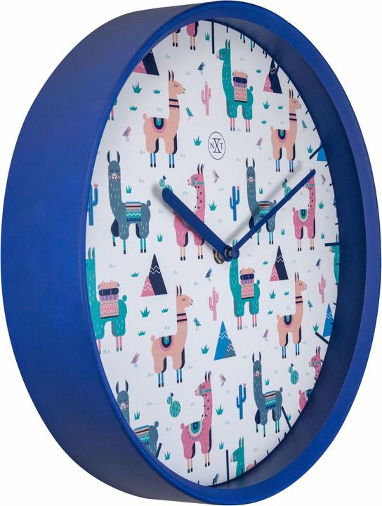 Actual product image Nextime Wall clock Alpaca Ø 30 cm Multicolored (30 cm)