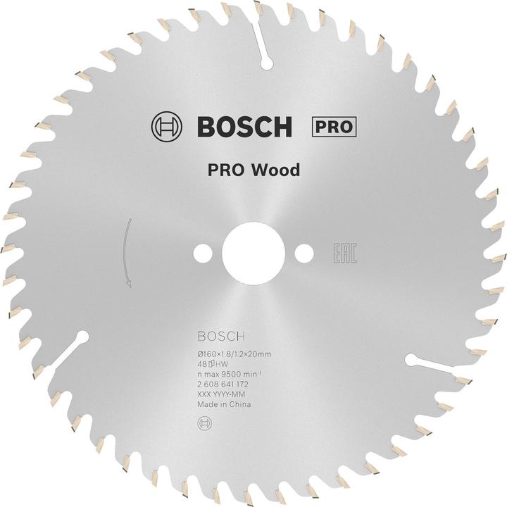 Actual product image Bosch Professional Zubehör PRO Wood circular saw blade, 160 x 1.8 x 20 mm