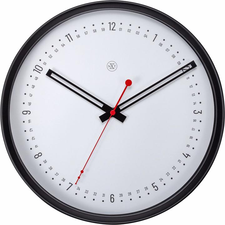 Nextime Wandklok Zweden Ø 30 cm Veelkleurig (30 cm)