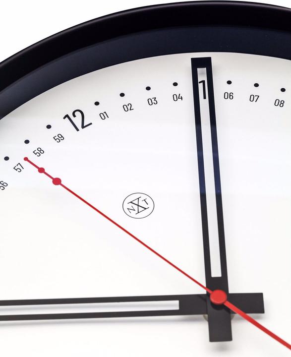 Productafbeelding Nextime Wandklok Zweden Ø 30 cm Veelkleurig (30 cm)