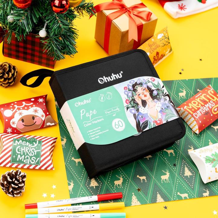 Image du produit Ohuhu Pupe Pinselstifte auf Wasserbasis (60 x)