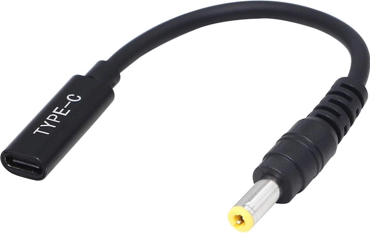 Immagine prodotto PowerGuard USB-C auf DC Barrel 5.5 x 2.5 mm Adapter (Connettore DC, USB-C)