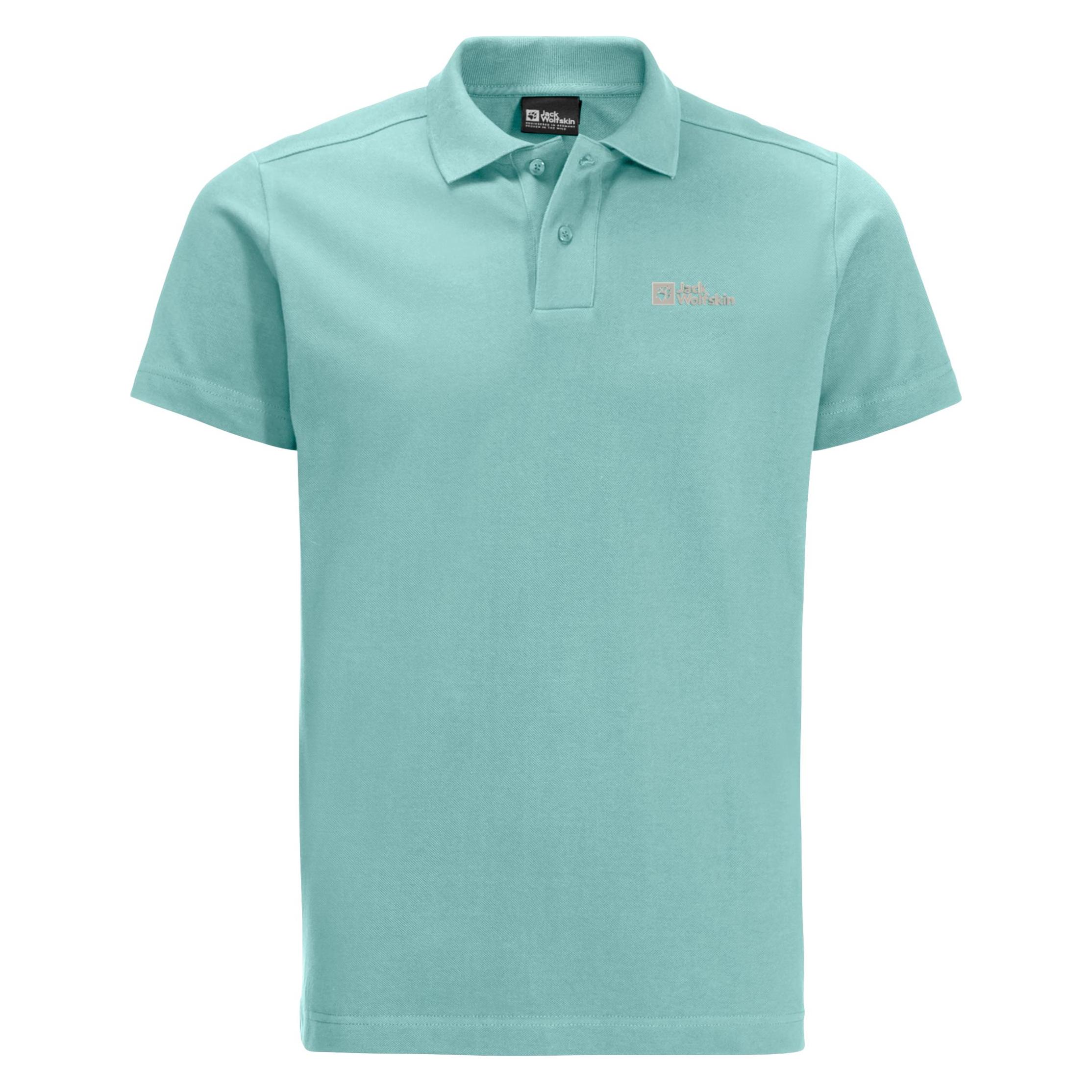 Jack Wolfskin, Herren, Shirts, Essential Polo M, Grün, (L)